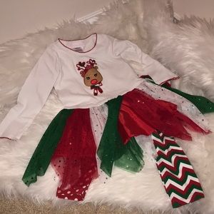 Bonnie Baby Christmas Outfit